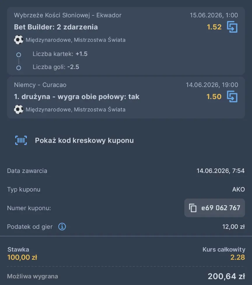 Kupon dnia 14.06.2026
