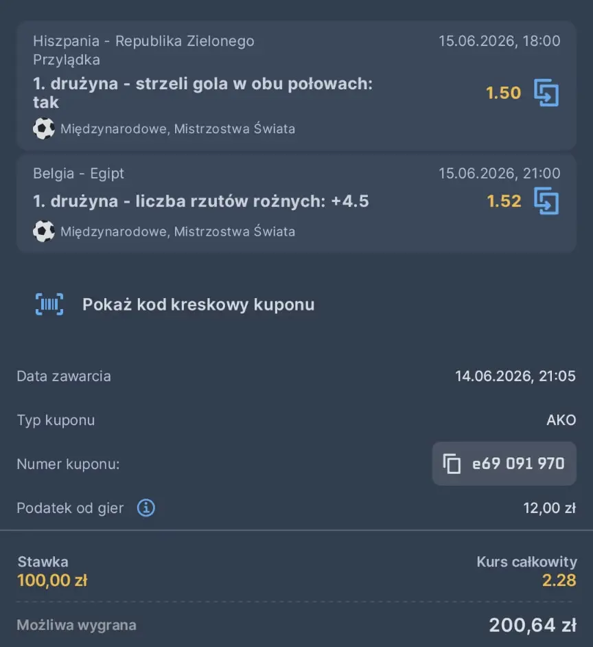 Kupon dnia 15.06.2026