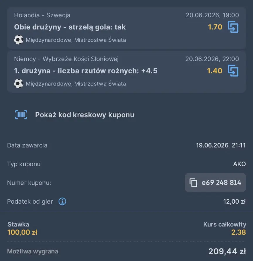 Kupon dnia 20.06.2026