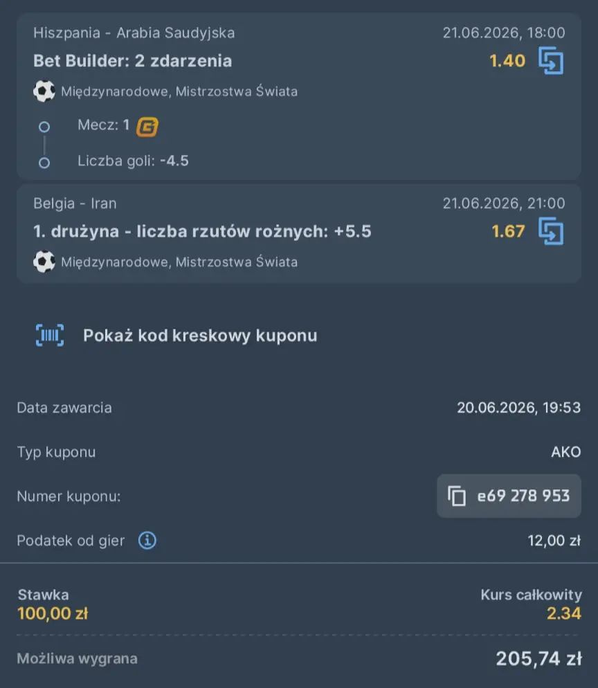 Kupon dnia 21.06.2026