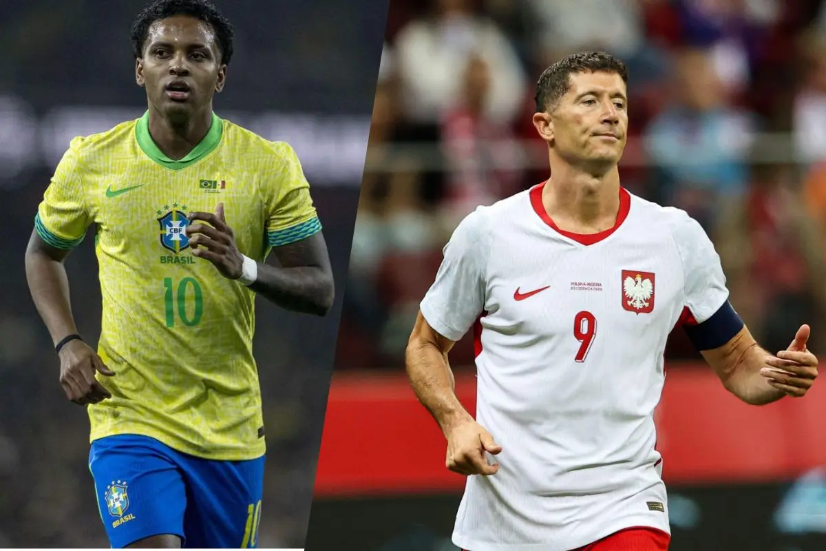Rodrygo i Robert Lewandowski