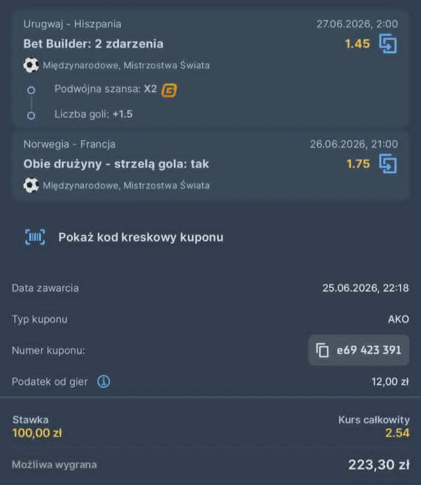Typy dnia 26.06.2026