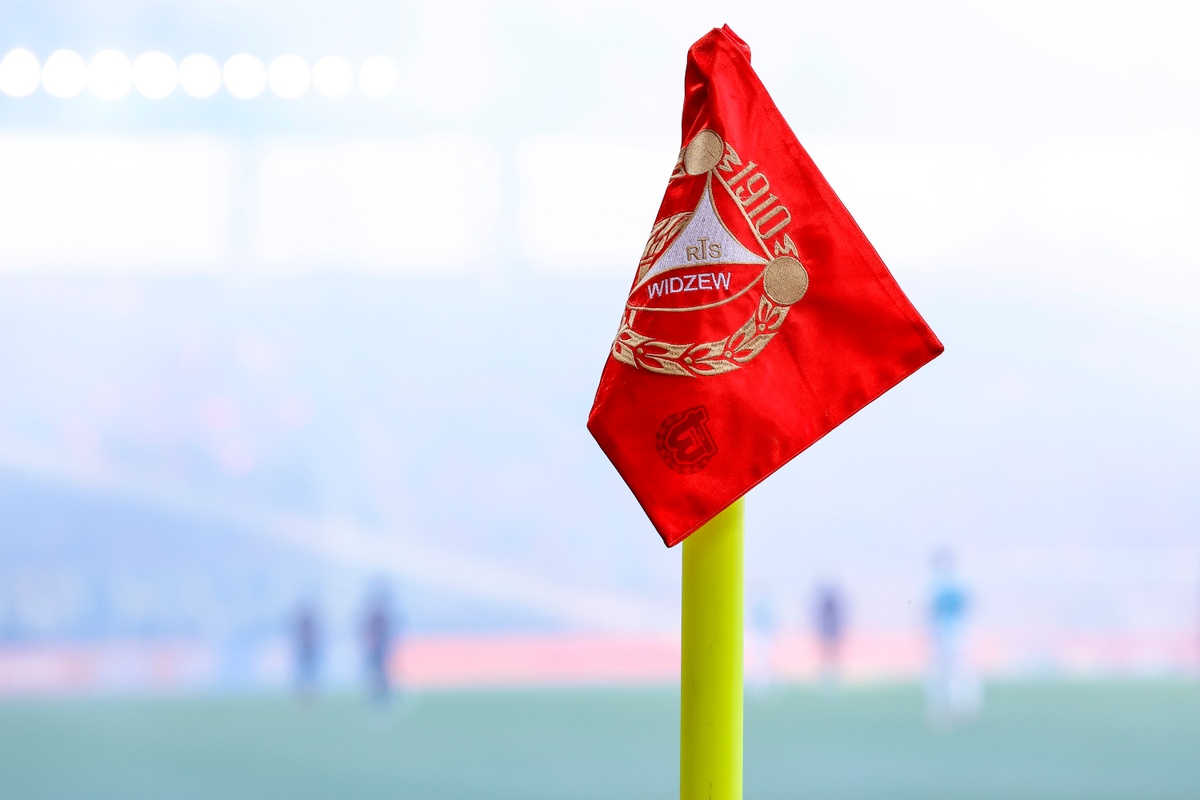 Flaga Widzewa Łódź