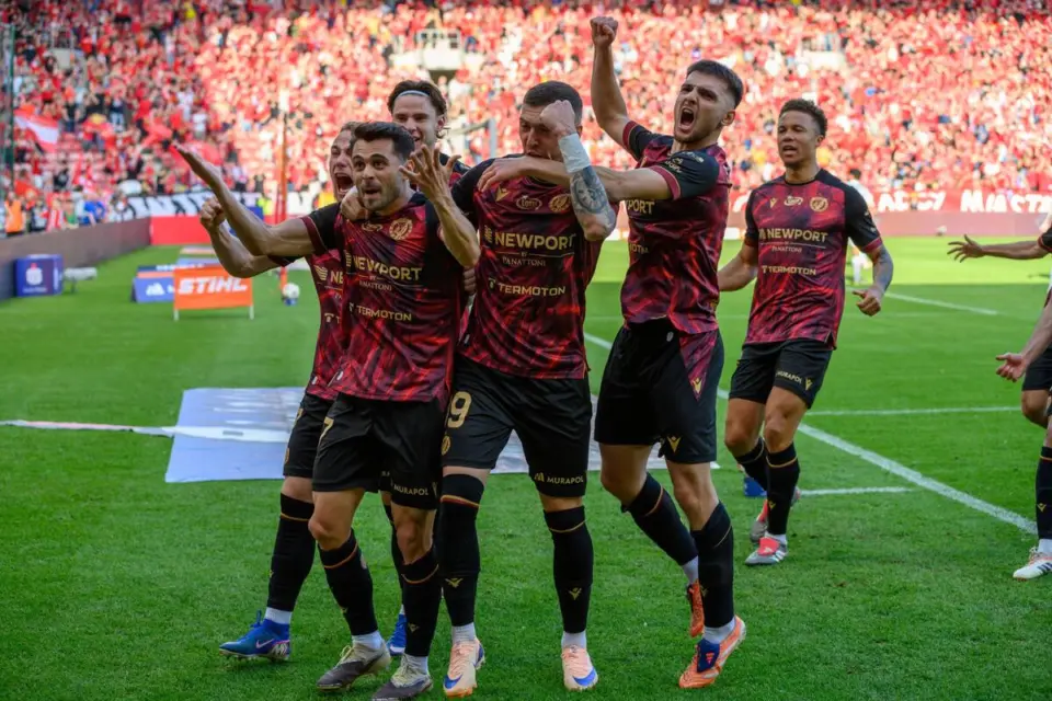 Piłkarze Widzewa Łódź