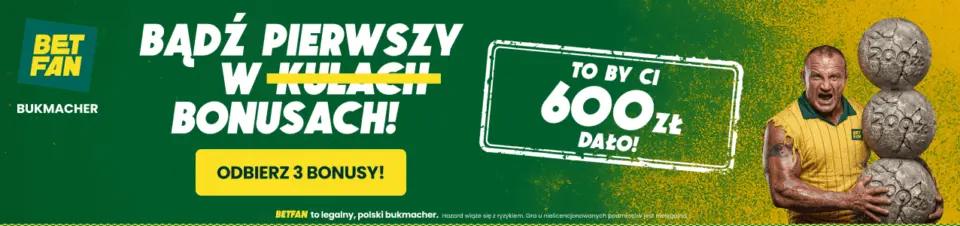 Betfan kod promocyjny to GOAL