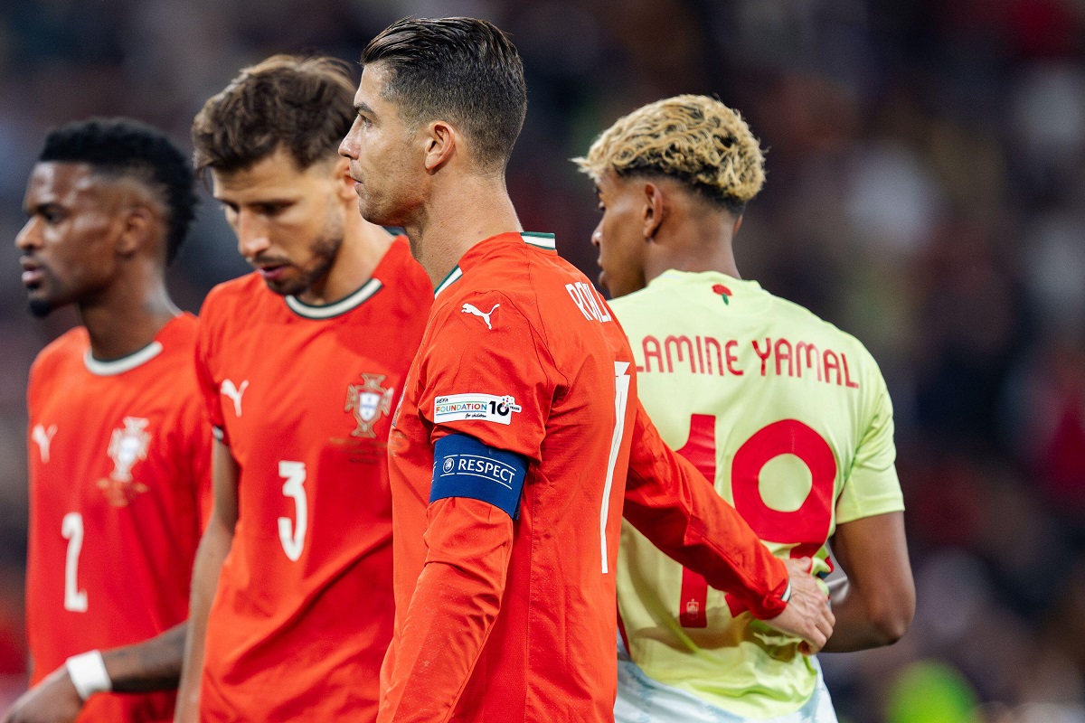 Cristiano Ronaldo i Lamine Yamal