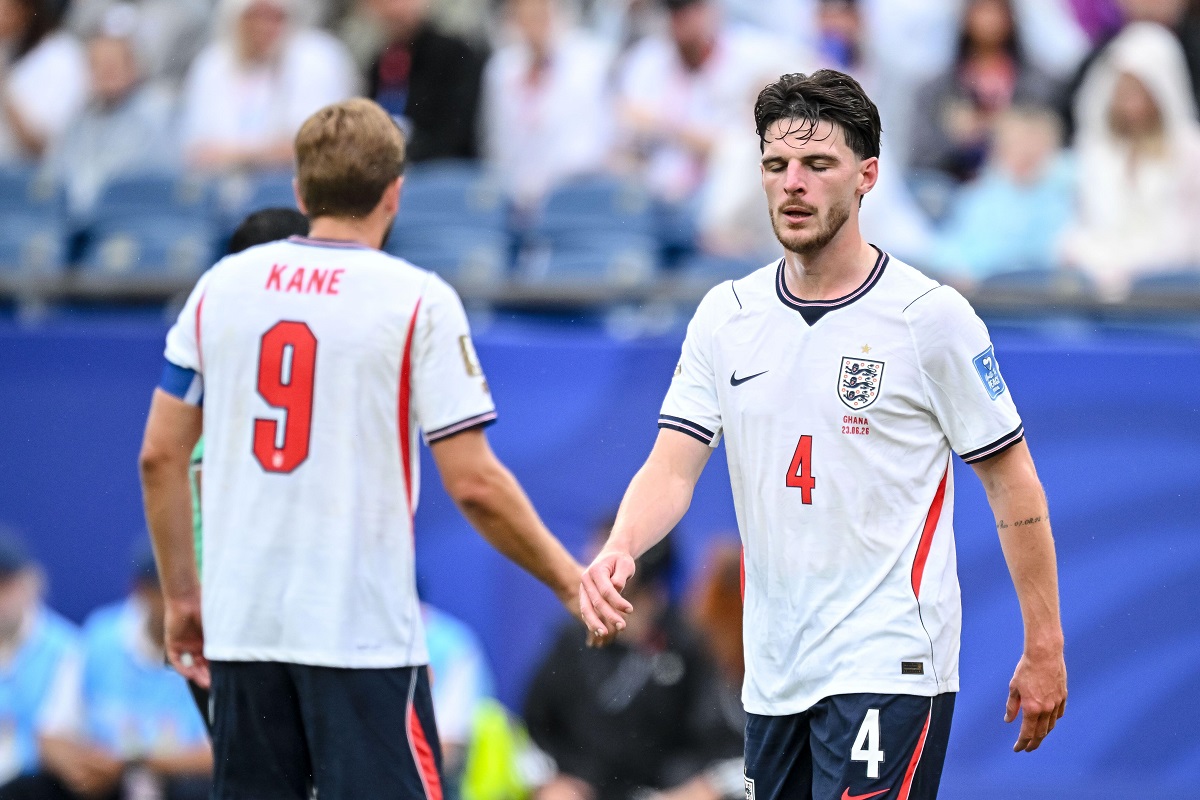 Harry Kane i Declan Rice