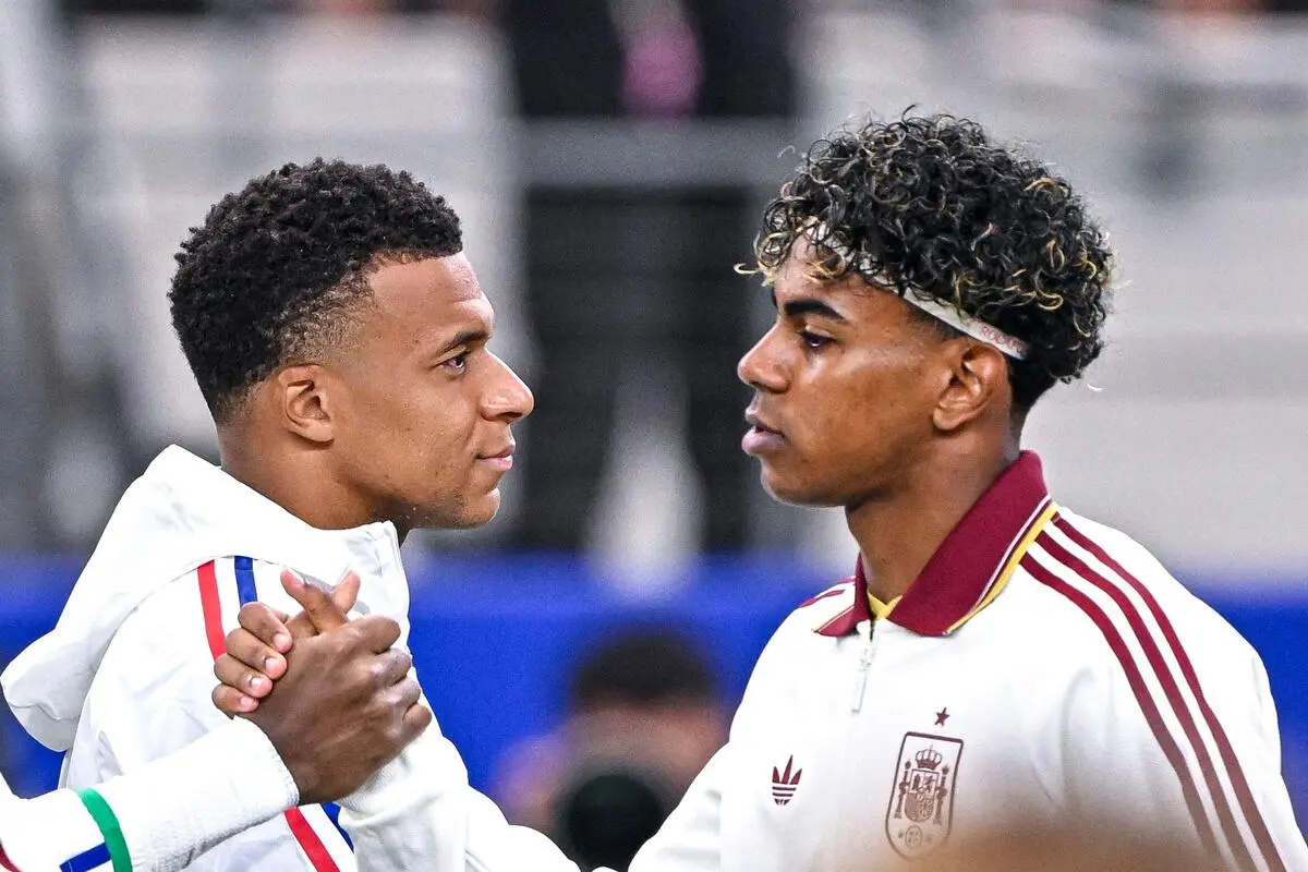 Kylian Mbappe i Lamine Yamal