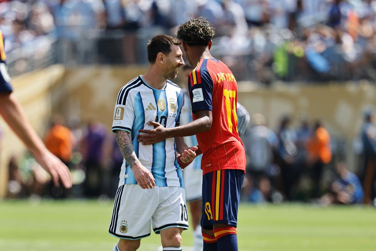 Leo Messi i Lamine Yamal