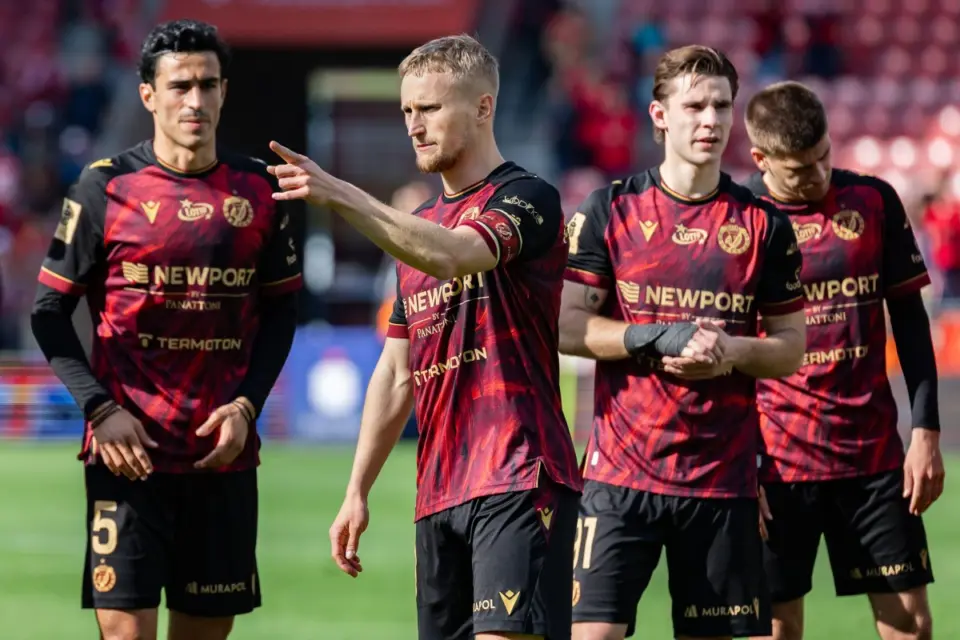 Piłkarze Widzewa Łódź