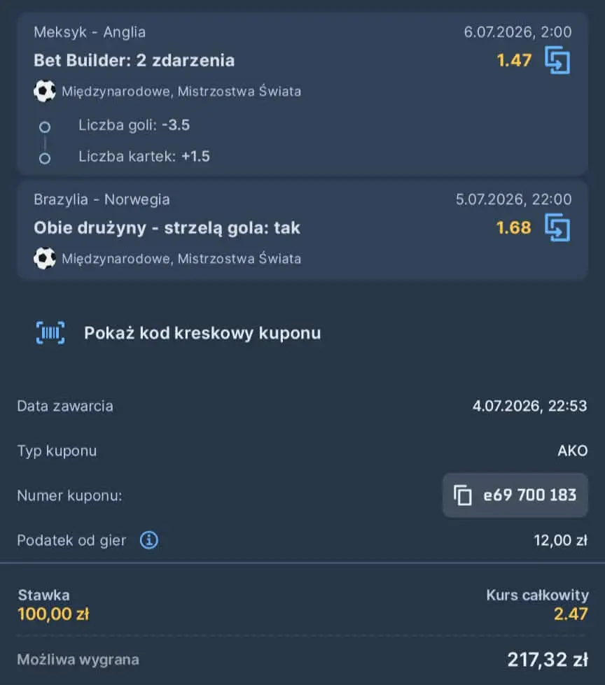Typy dnia 05.07.2026