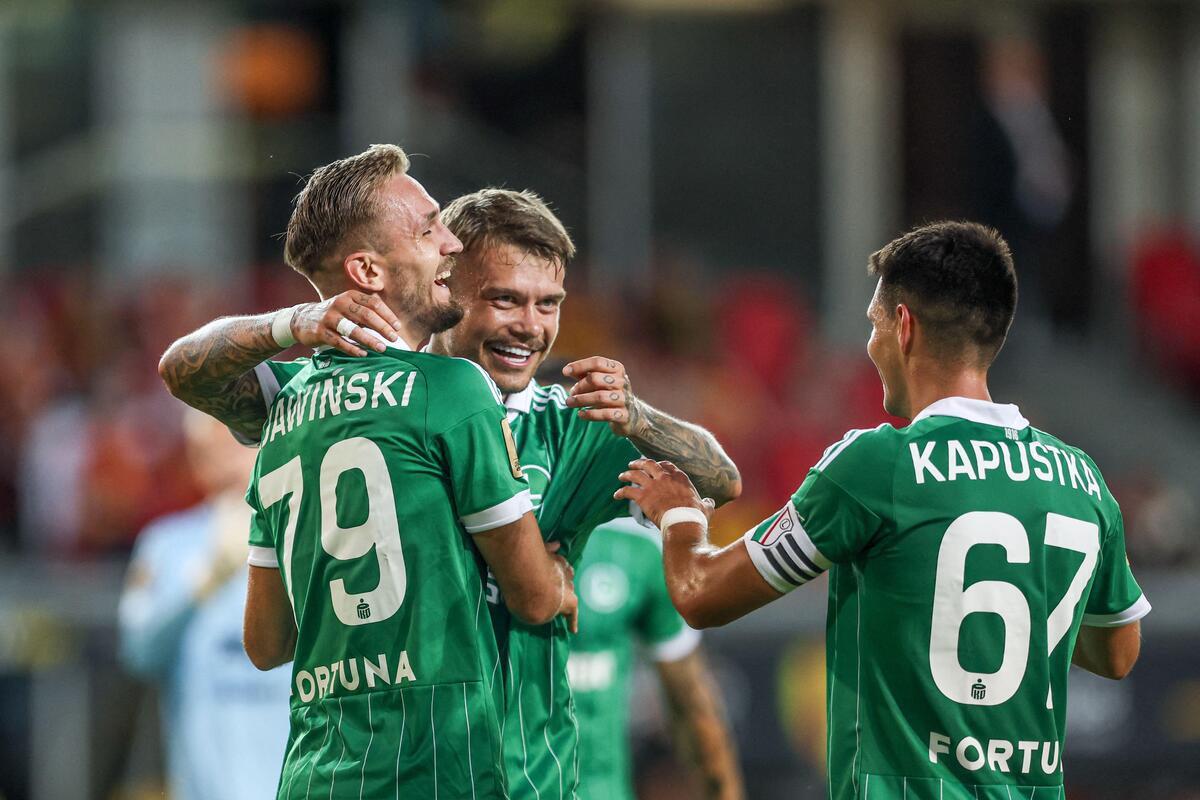 Łukasz Zjawiński, Kamil Piątkowski i Bartosz Kapustka