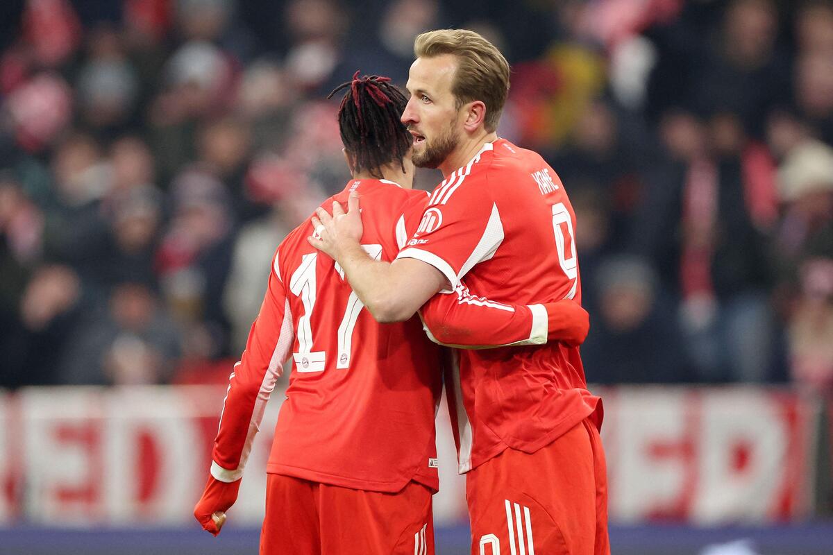 Michael Olise i Harry Kane