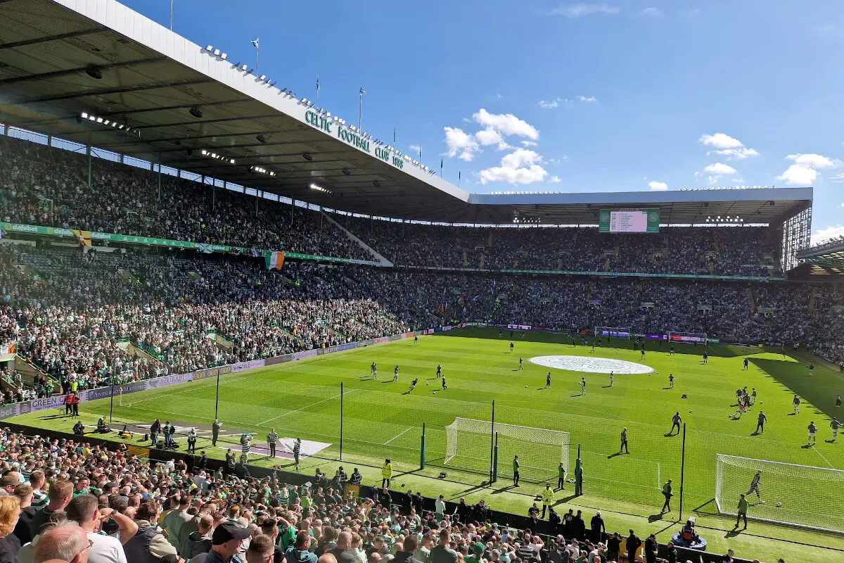 Celtic Park w Glasgow