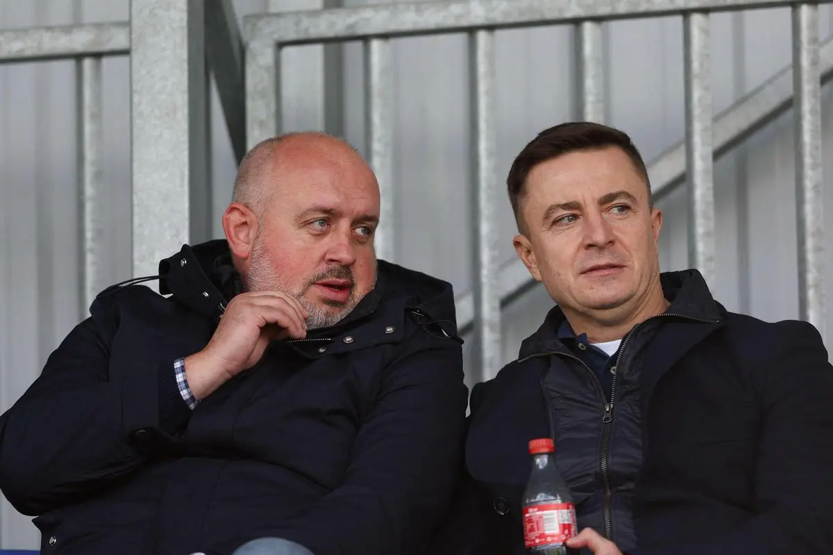 Michał Świerczewski i Wojciech Cygan